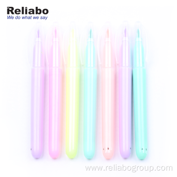 Custom Logo Colorful Student Highlighter Pen